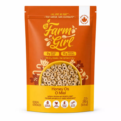 Farm Girl Honey Nut Os Artistian Keto Cereal - 280 g / 9,88 oz