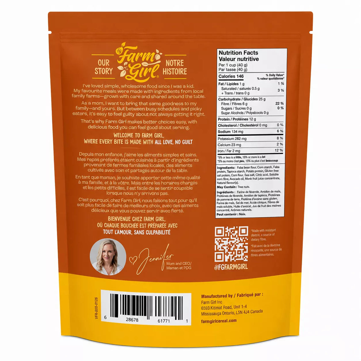 Farm Girl Honey Nut Os Artistian Keto Cereal - 280 g / 9,88 oz