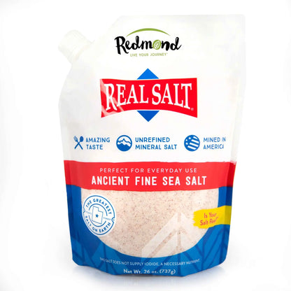 Redmond Real Salt Fine 26 Oz Pouch