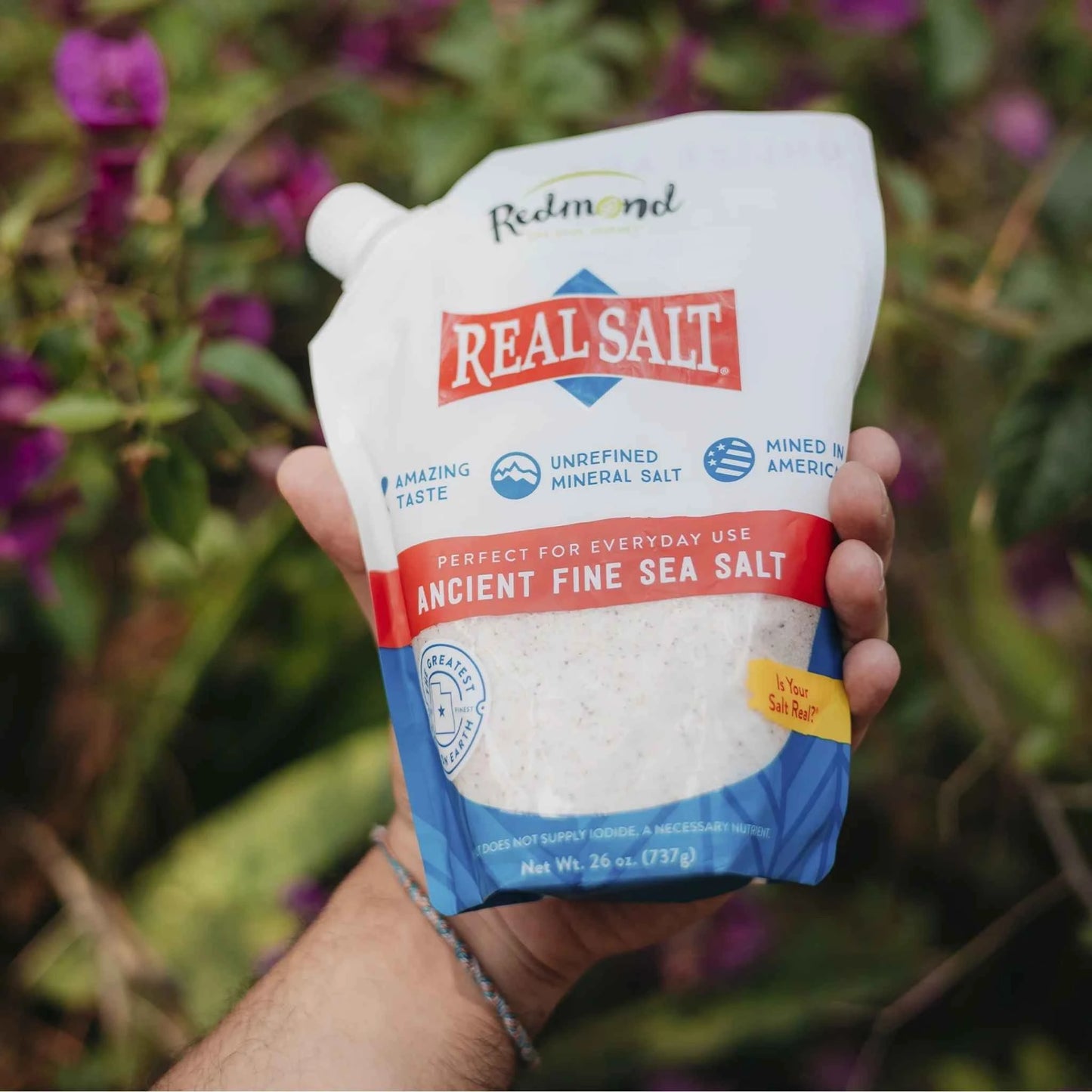 Redmond Real Salt Fine 26 Oz Pouch